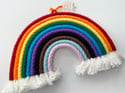Mama Makes Macrame- Large rainbows 