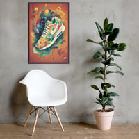 Image 1 of Sneaker Fan Art | Framed photo paper poster