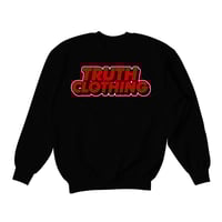 “Love Season Truth” Crewneck | Black/Red/White