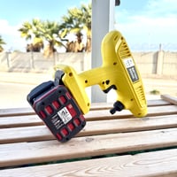 Image 2 of Karcher Double Battery Adapter Compatible with Makita, Parkside, DeWalt, Milwaukee, Bosch, Batteries