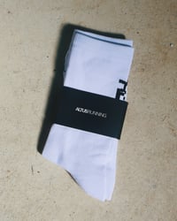 Image 4 of The Pace Socks (White)