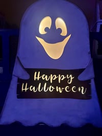 Image 2 of Light-Up Halloween Ghost