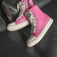 Image 4 of Owens Rick Shoes Hightop Canvas Skater Sneaker