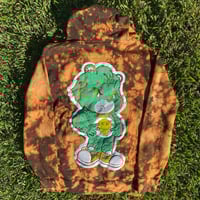 Image 1 of "SASSY BEAR" BLEACH DYE HOODIES