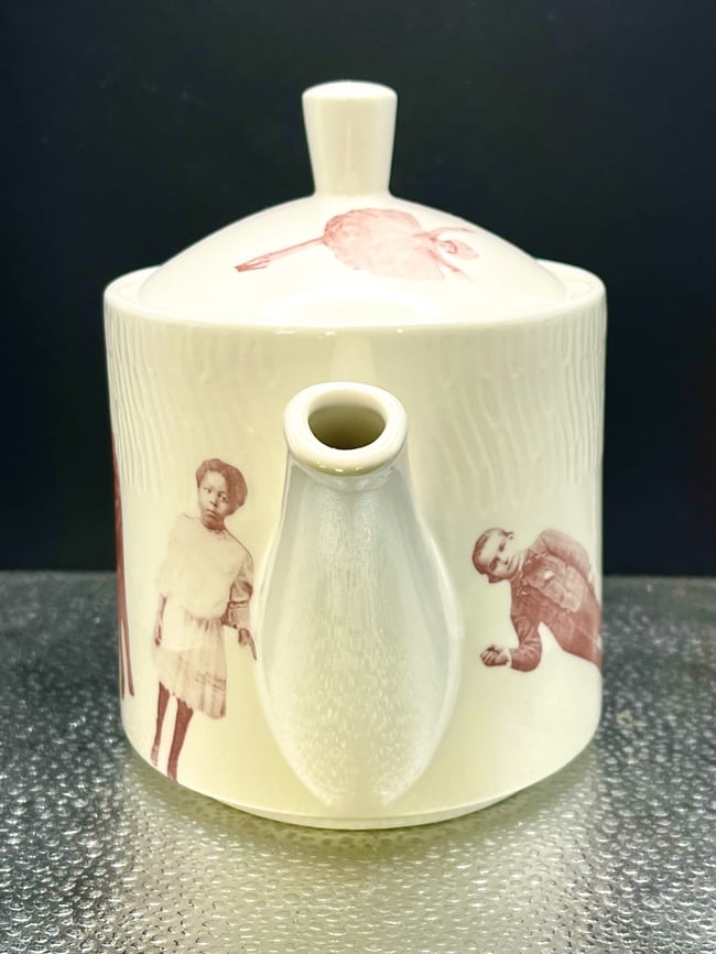 Ghost Children Teapot