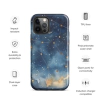 Image 12 of Celestial Constellation Night Sky Stars and Clouds Painting Tough Case for iPhone®