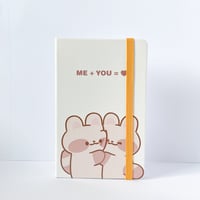 Image 1 of Me + You = ♥︎ | A6 Dotted Notebooks