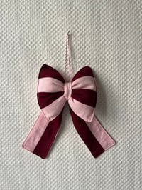 Image 2 of Petit noeud Burgundy