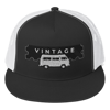 LTC VINTAGE COUTURE TRUCKER CAP (BLK/WHT LOGO)