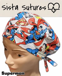 Image 4 of Hero & Villain Scrub Hats