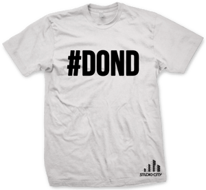 Image of #DOND T-shirt [White]