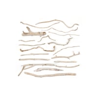 20 Pack of Treated Thin Driftwood Pieces 