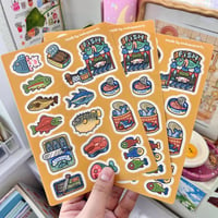 Image 3 of Fish Market Sticker Sheet