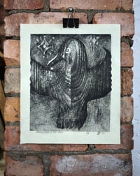 The Cormorant & the Star woodblock print 