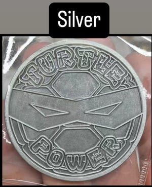 Image of 2” Turtle Power Collector Coin