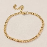 Image 1 of SS cuban Bracelet