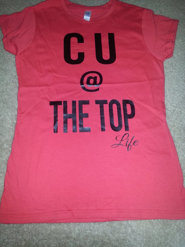 Image of C U @ THE TOP v-neck