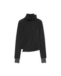 Image 1 of Asym Scarf Jacket