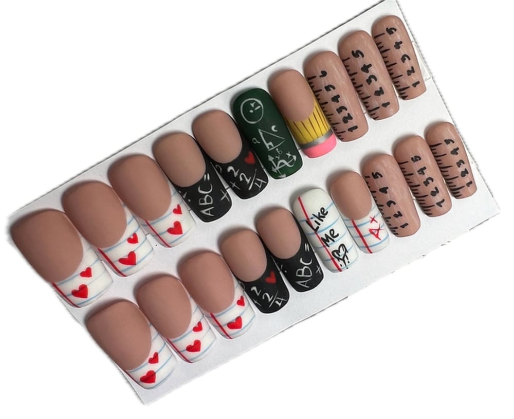 Image of Pick a 20 piece nail set from options 1-14