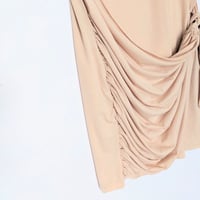 Image 5 of Women Plus Size Short Sleeve Side Sash Tie Summer Dress