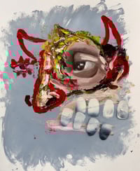 “BAD INTENTIONS” painting