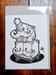 Image of Short Stack Unique Original Mechtorian Ink Drawing