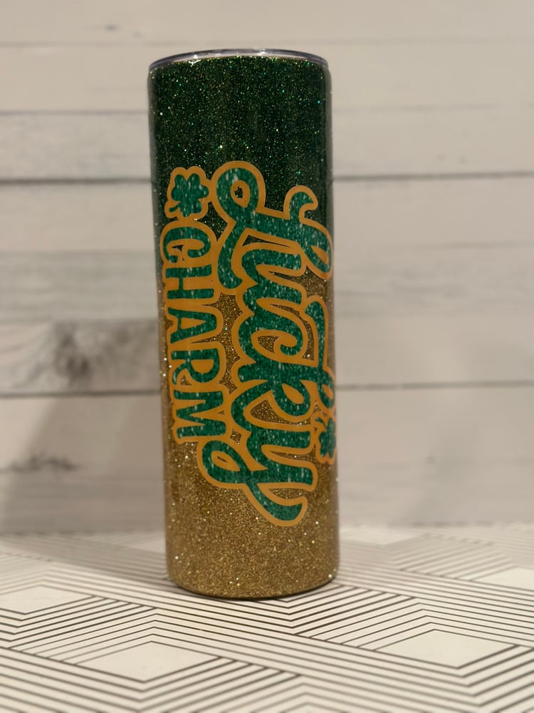 Image of  Glitter Resin Tumbler