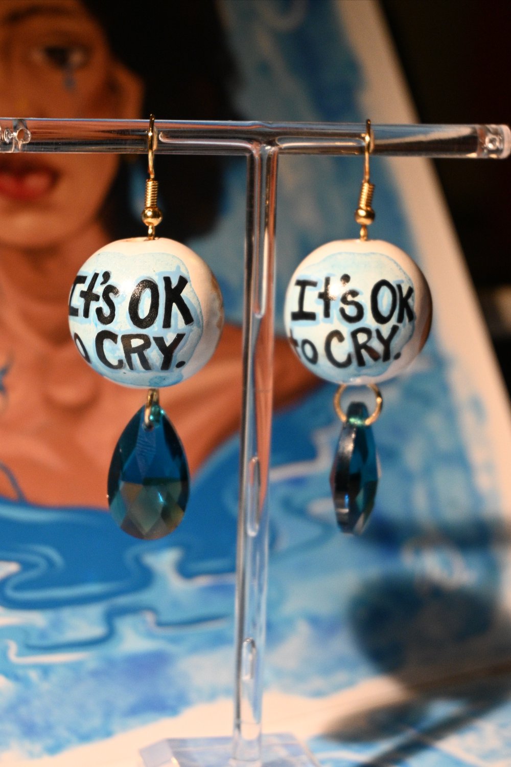 It’s ok to cry EARRINGS