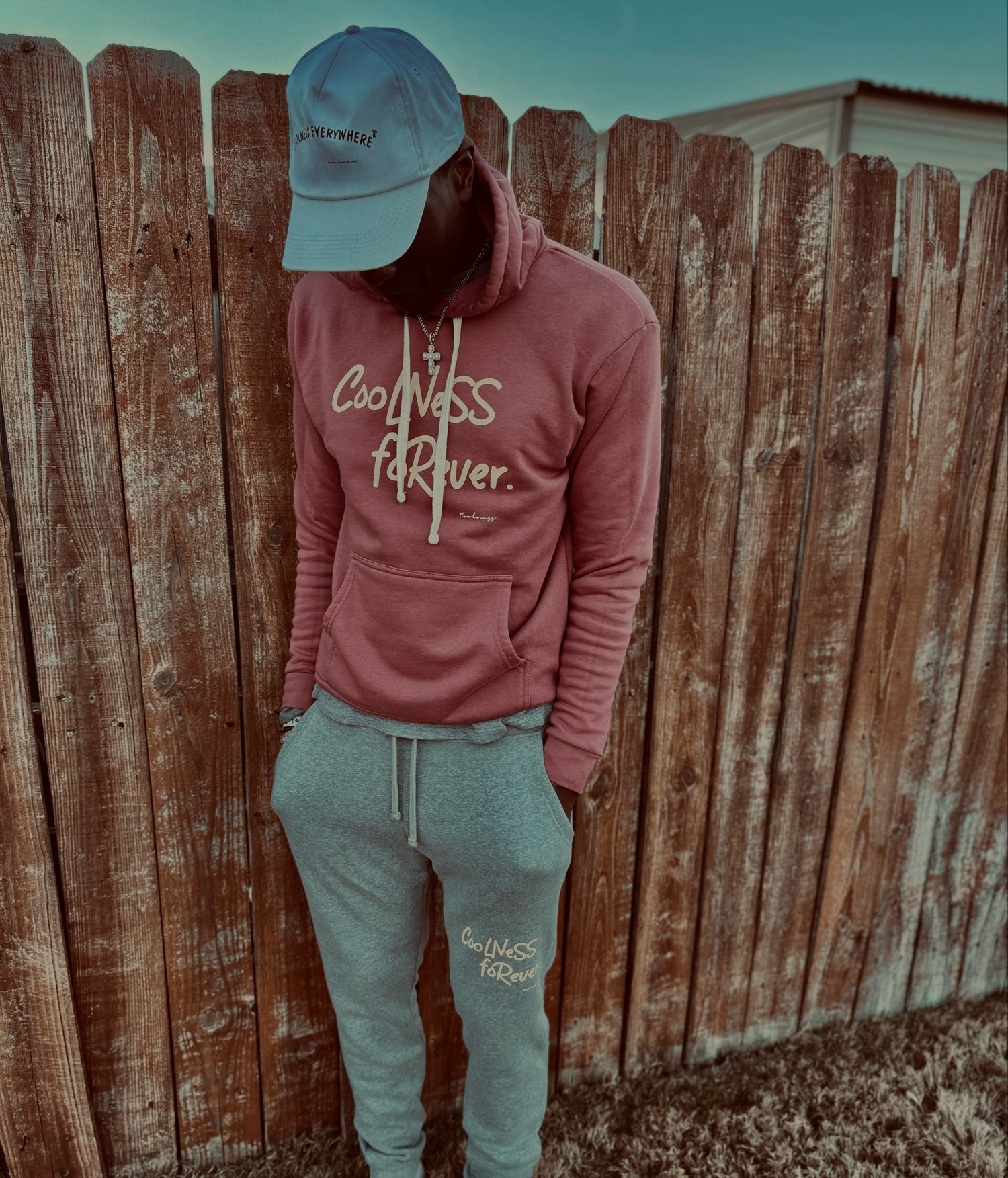 Image of Coolness Forever Sweatsuit - Muave/Gray