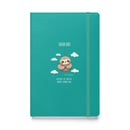 Image 7 of Sloth life Hardcover bound notebook