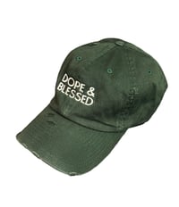 ‘DOPE & BLESSED’- DARK GREEN
