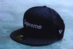 Image of New Era Supreme NY All Blvck