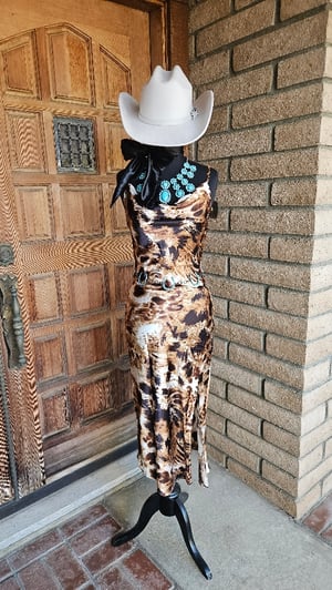 Image of Leslie Satin Dress