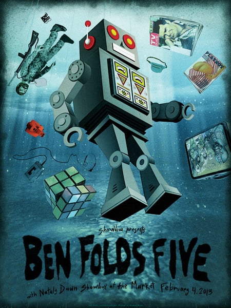 Image of Ben Folds Five! Seattle.
