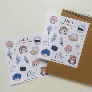 Image of Jujutsu Kaisen Sticker Sheets