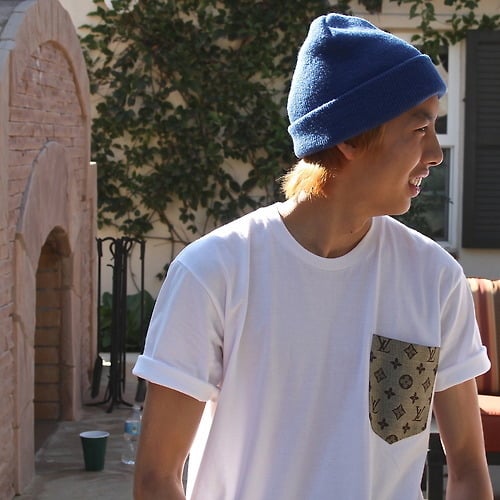 Image of The LV Pocket Tee in White