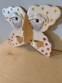Image 2 of Butterfly face candle holder 