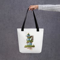 Image 1 of "Find Balance" Tote Bag