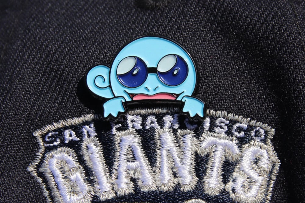 Image of Minion Sunglasses Squirtle Peeker Pin