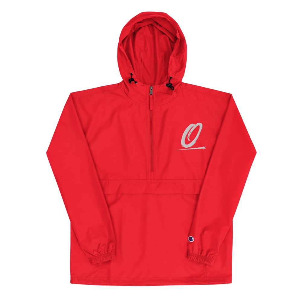 Olympia Logo Embroidered Champion Packable Jacket