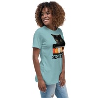 Image 12 of Women's Relaxed T-Shirt, Sushi Thief T-Shirt | Funny Cat Sushi Lover Graphic Tee