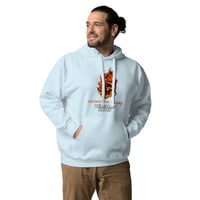 Image 3 of Flaming Skull Unisex Hoodie