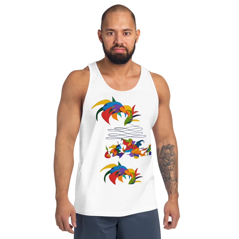 Above and Below Unisex Tank Top