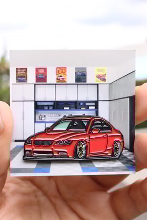 Image of KUWTB Kustoms E92 M3 Melbourne Red