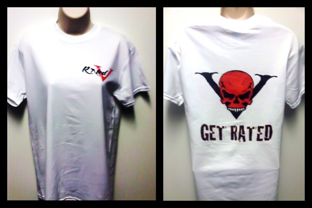 Image of Rated V "Get Rated" unisex t shirt