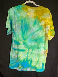Image 4 of MEDIUM Scream Into The Void Tie Dye Shirt  2