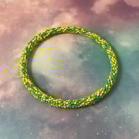 Image 3 of Beaded Bangle Bracelet