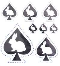 Image 3 of QoS Cum Bunny Temporary Tattoos