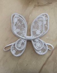 Embroidered fairy wings for play