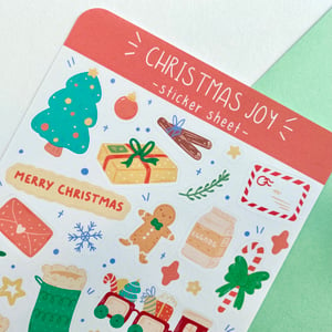 Image of Christmas Joy Sticker Sheet